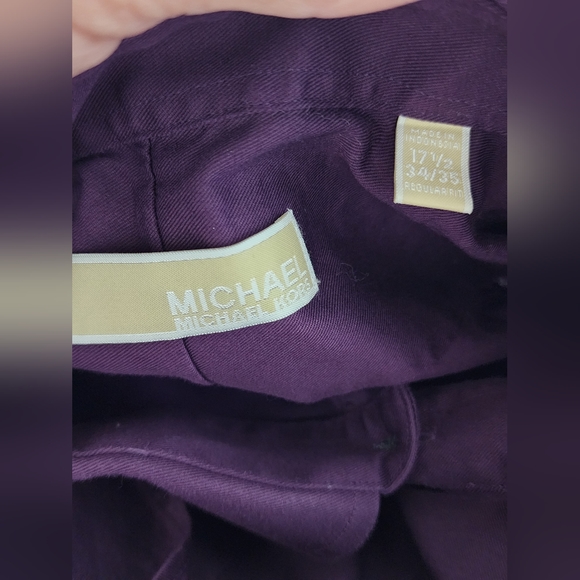 Michael Kors Button Down Shirt Regular Fit - Picture 3 of 4